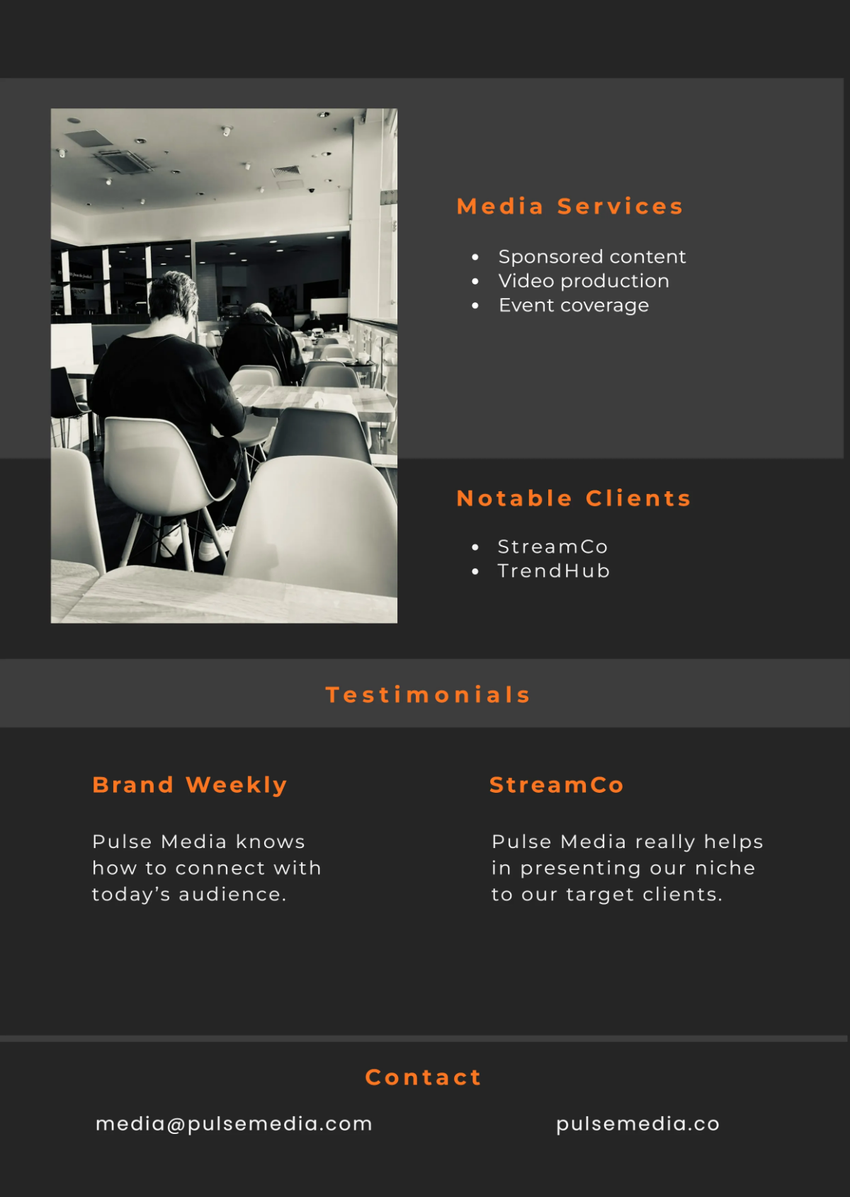 Free Media Press Kit Design Template to Edit Online