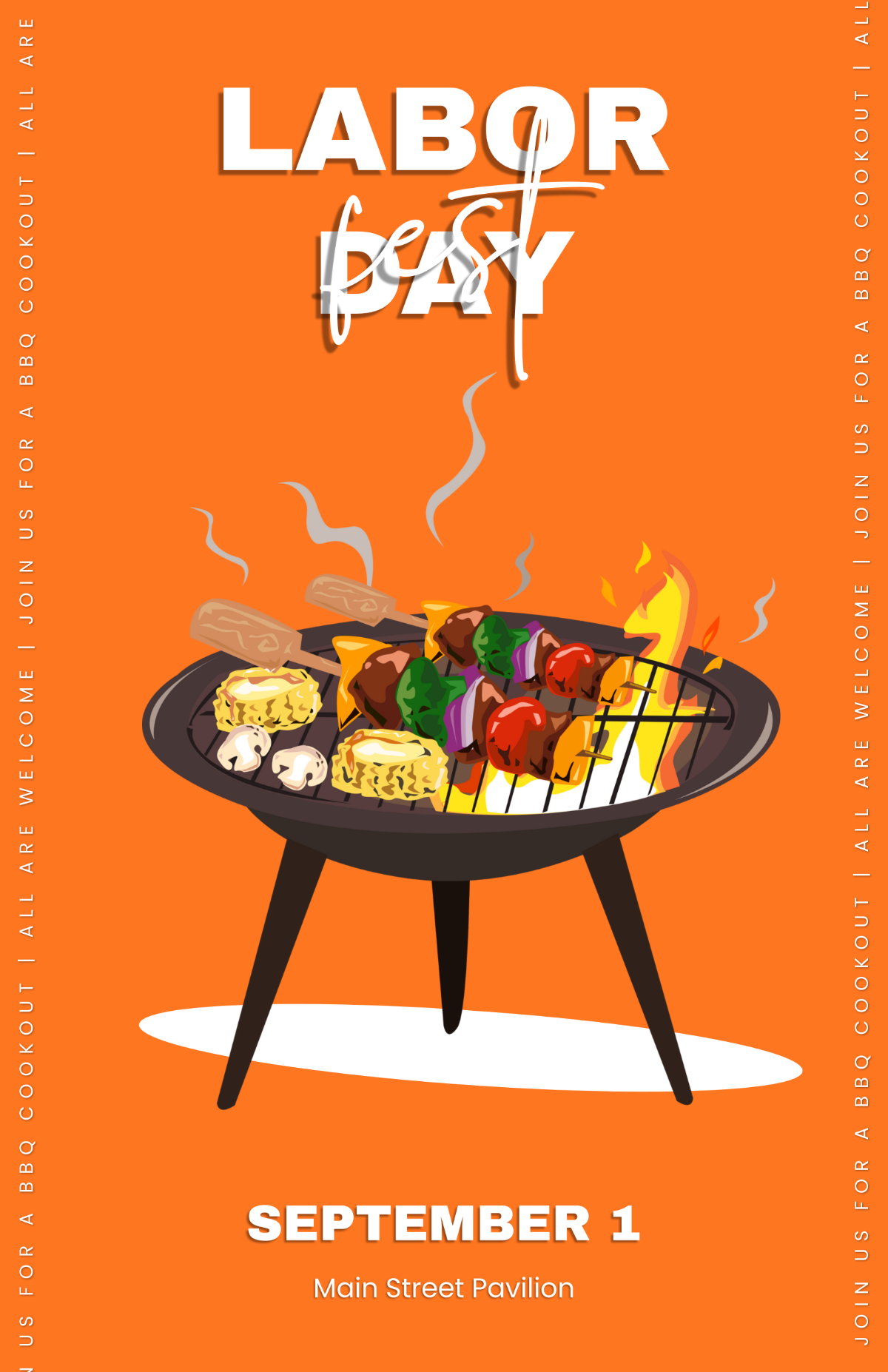 Free Labor Day Celebration Template to Edit Online