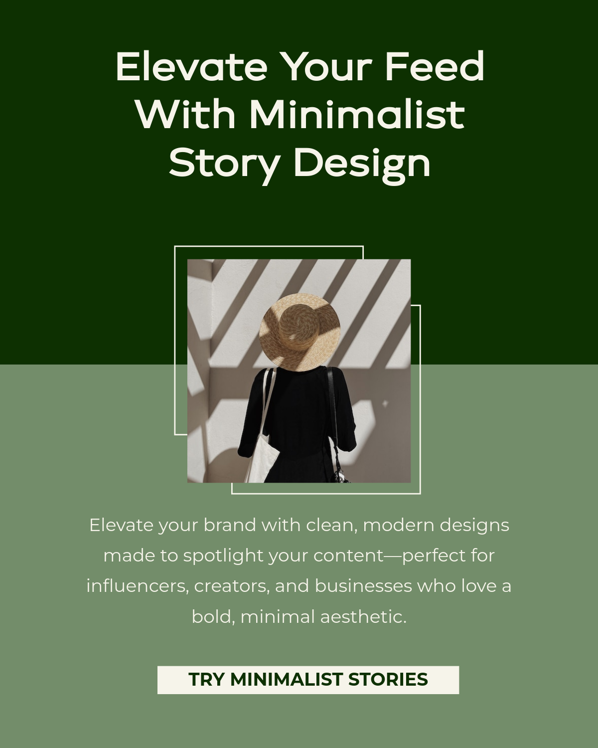 Free Minimalist Facebook Post Template to Edit Online