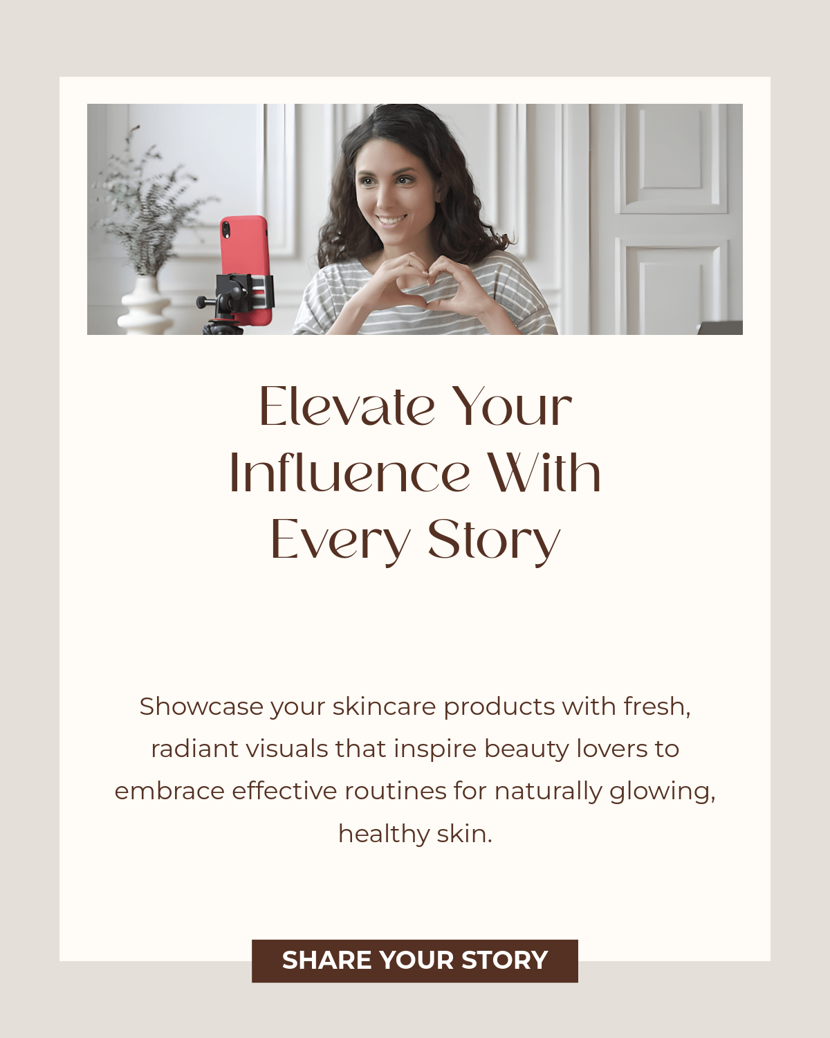 Free Influencer Facebook Post Template to Edit Online