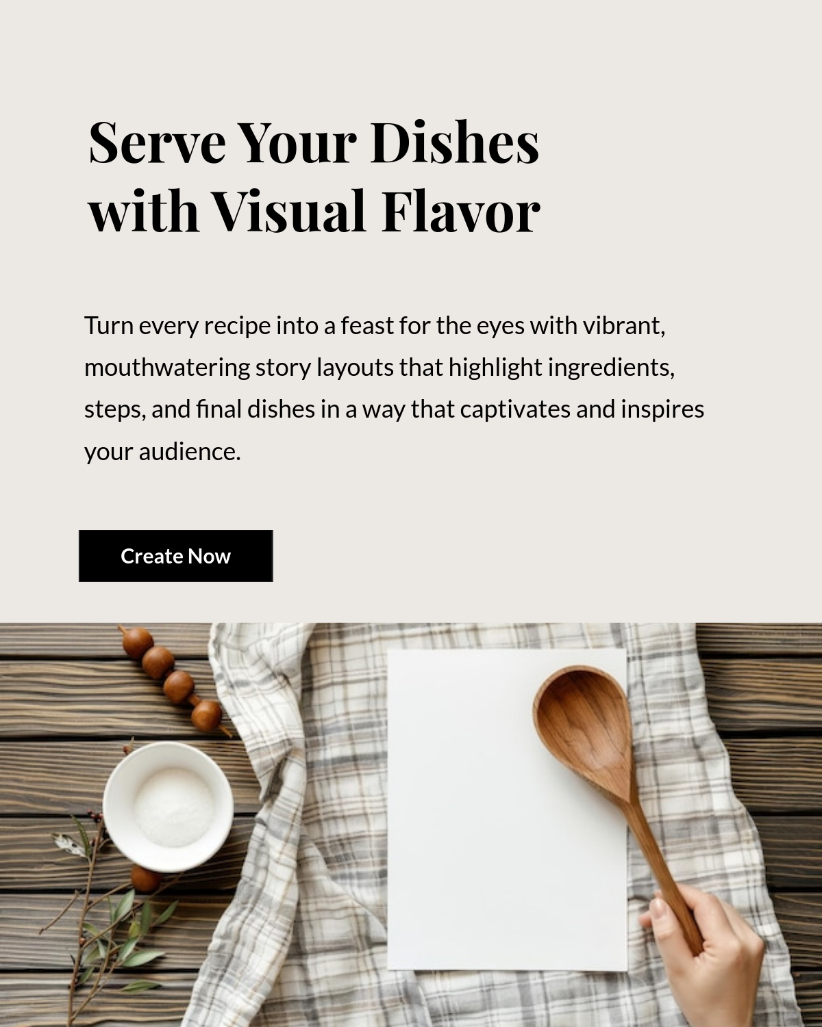 Free Recipe Facebook Post Template to Edit Online
