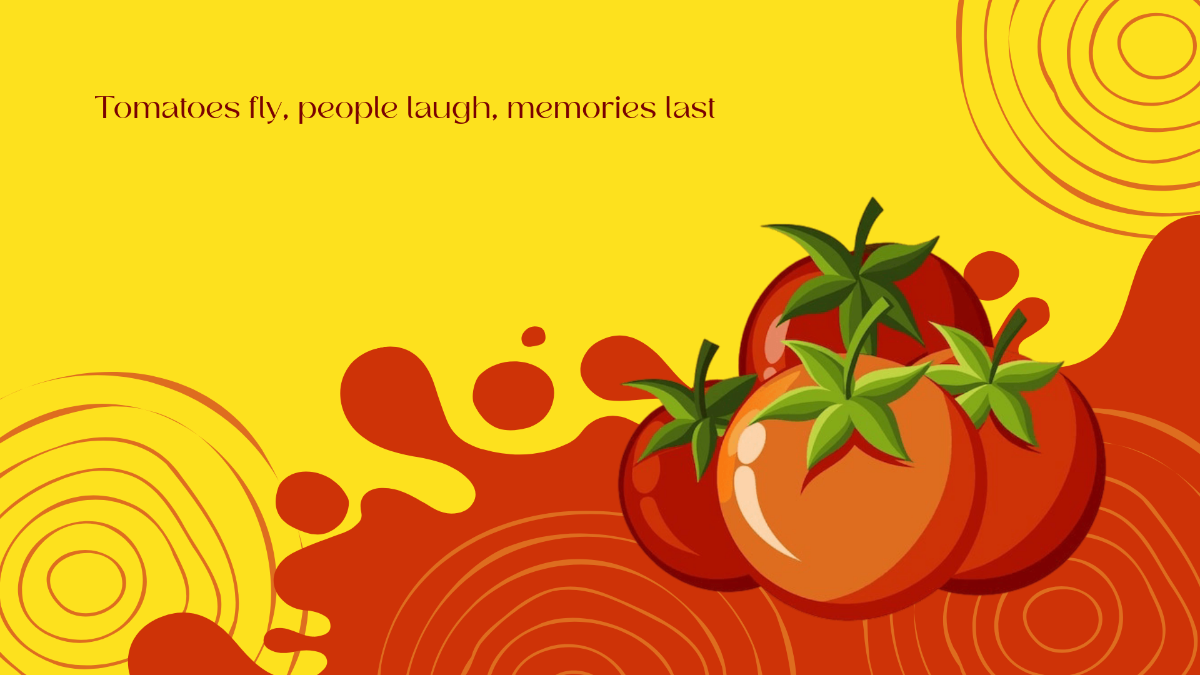 Free Aesthetic La Tomatina Background Template to Edit Online
