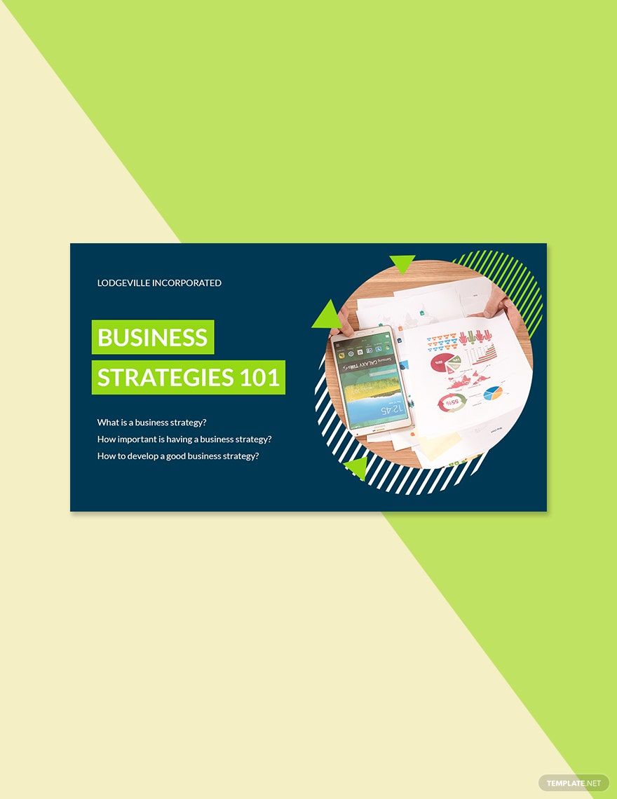 Business Strategy Youtube Thumbnail Template