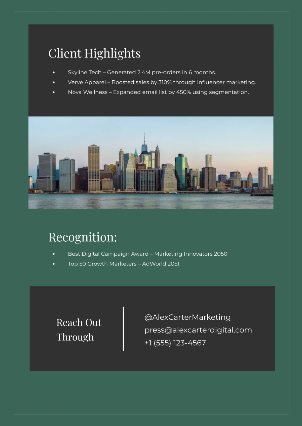 Free Digital Press Kit Background Template to Edit Online