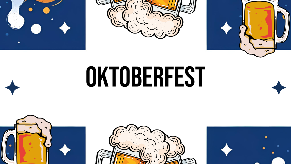 Free Modern Oktoberfest Concept Background Template to Edit Online