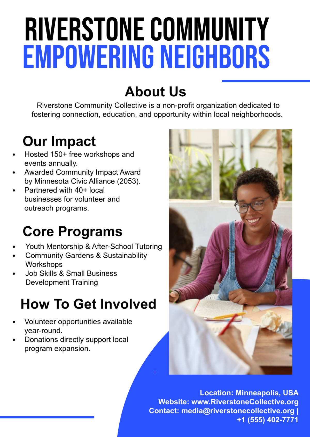Free Community Press Kit Template to Edit Online