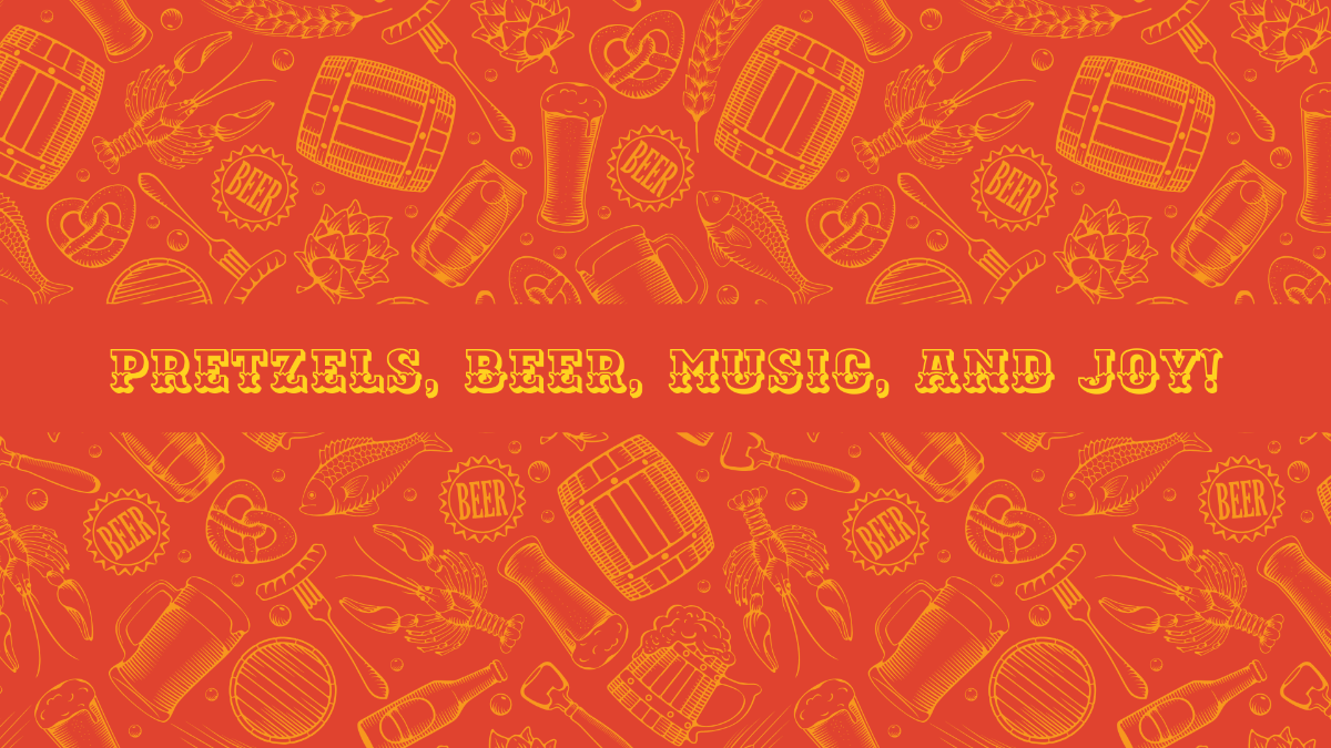 Free Oktoberfest Symbols Background Template to Edit Online