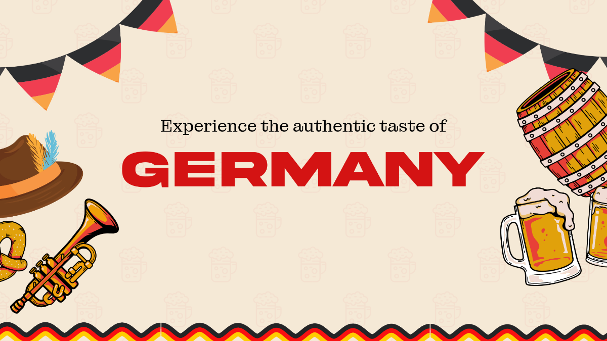 Free German Oktoberfest Background Template to Edit Online