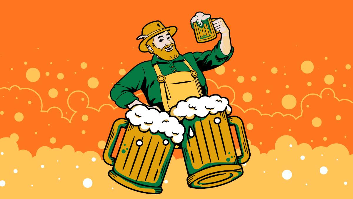 Free Creative Oktoberfest Holiday Background Template to Edit Online