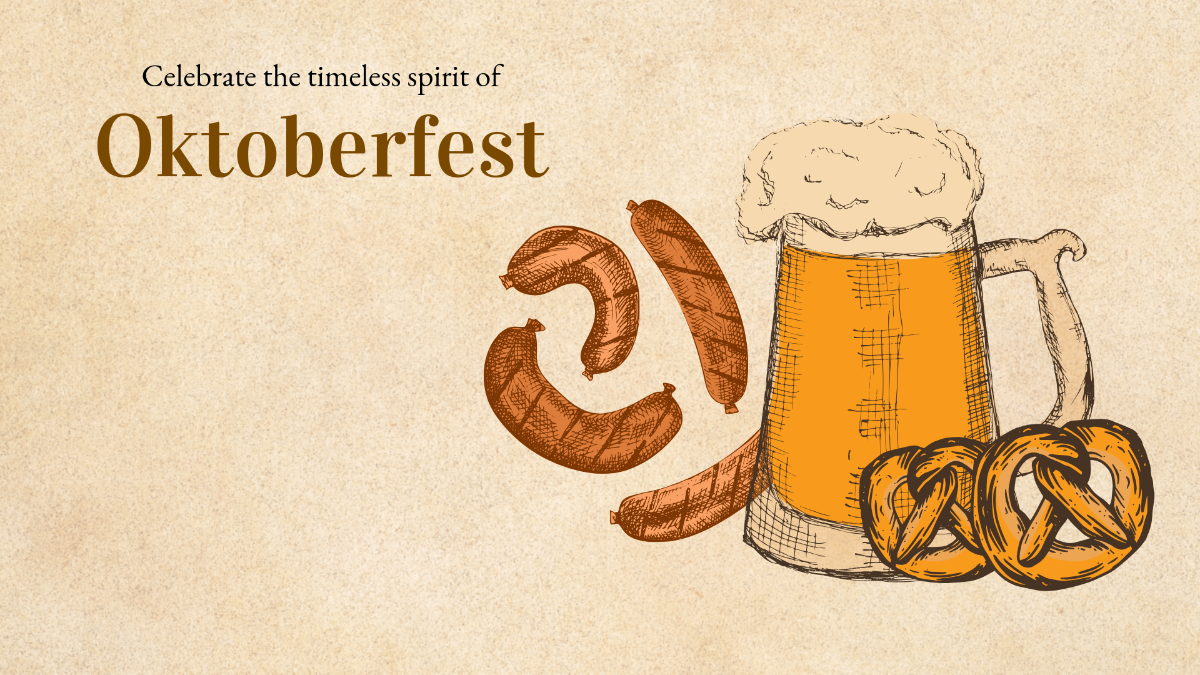 Free Vintage Oktoberfest Background Template to Edit Online