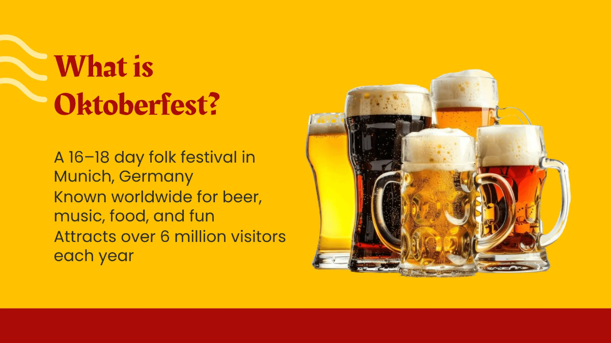 Free Oktoberfest Presentation Template to Edit Online