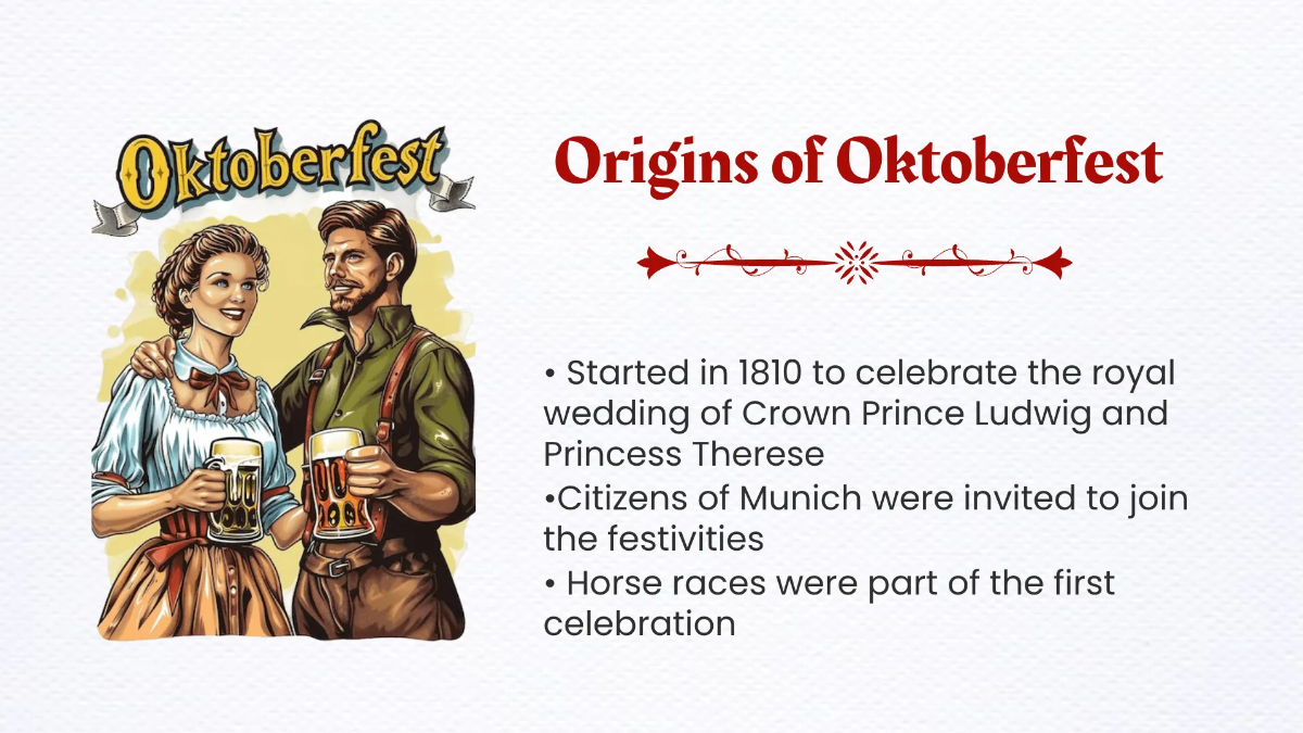 Free Oktoberfest Presentation Template to Edit Online