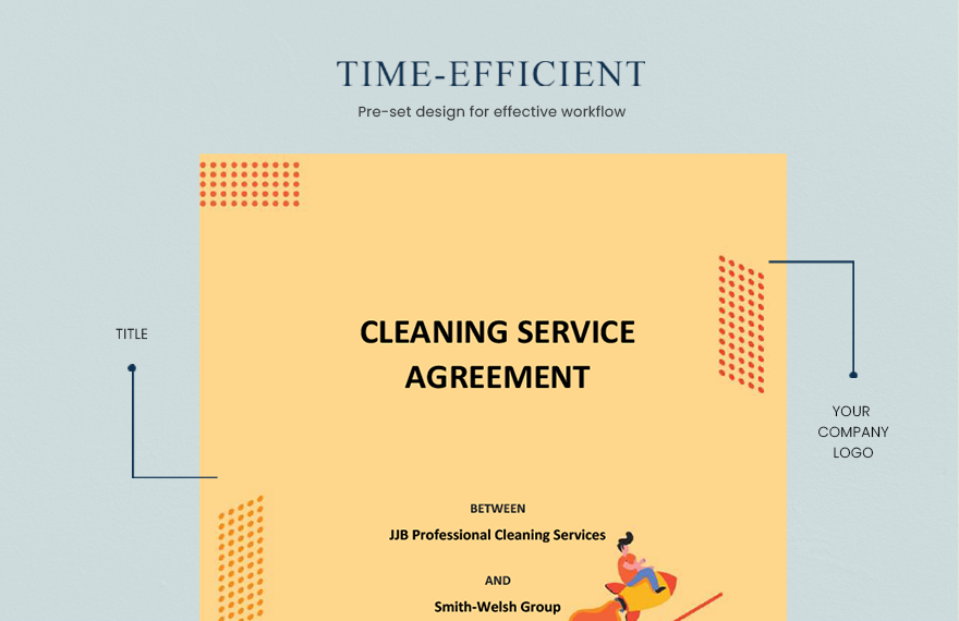 Sample Cleaning Service Agreement Template