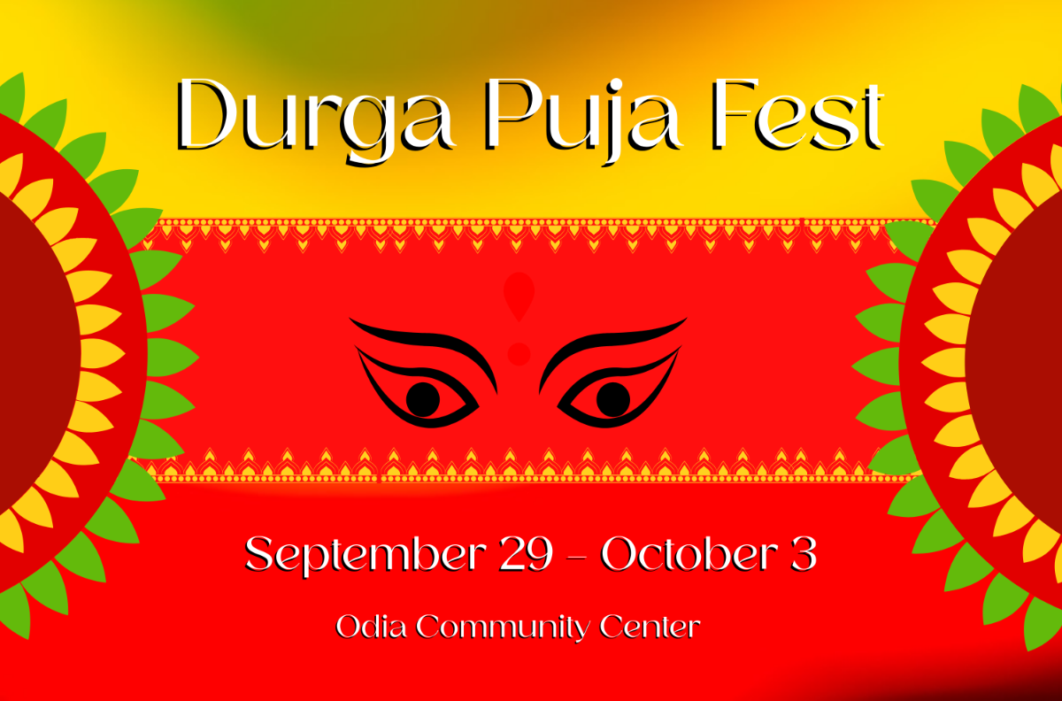 Free Colorful Durga Puja Odia Banner Template to Edit Online