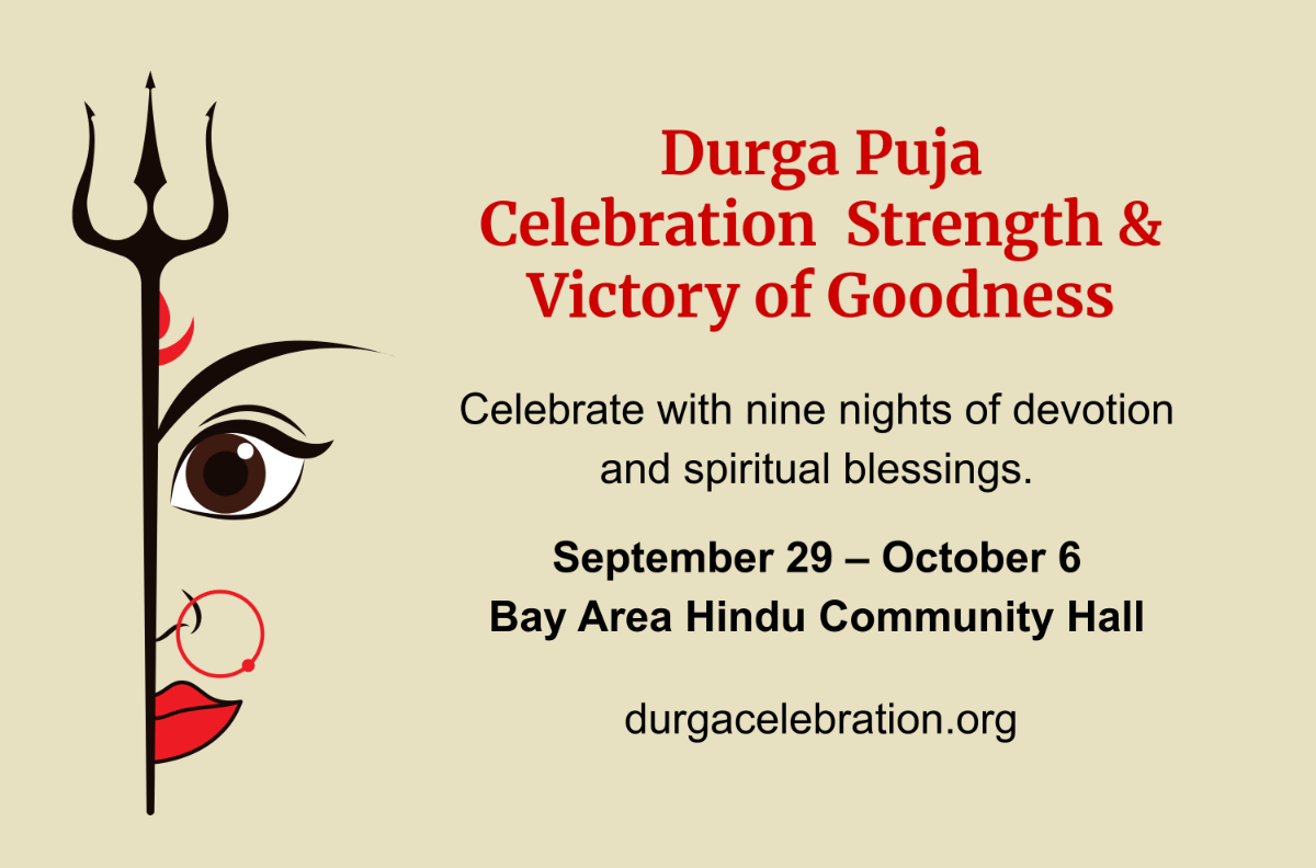 Free Durga Puja Logo Banner Template to Edit Online