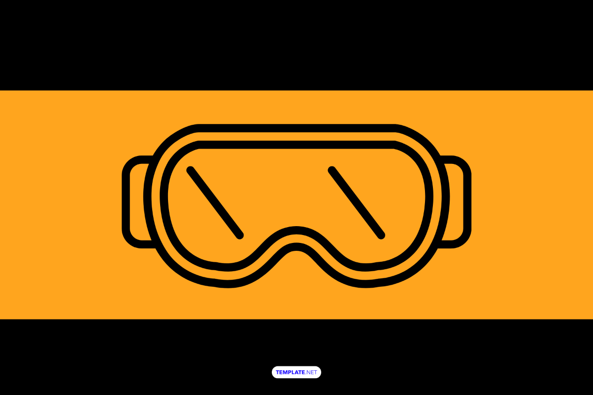 Free Wear Safety Goggles Template to Edit Online