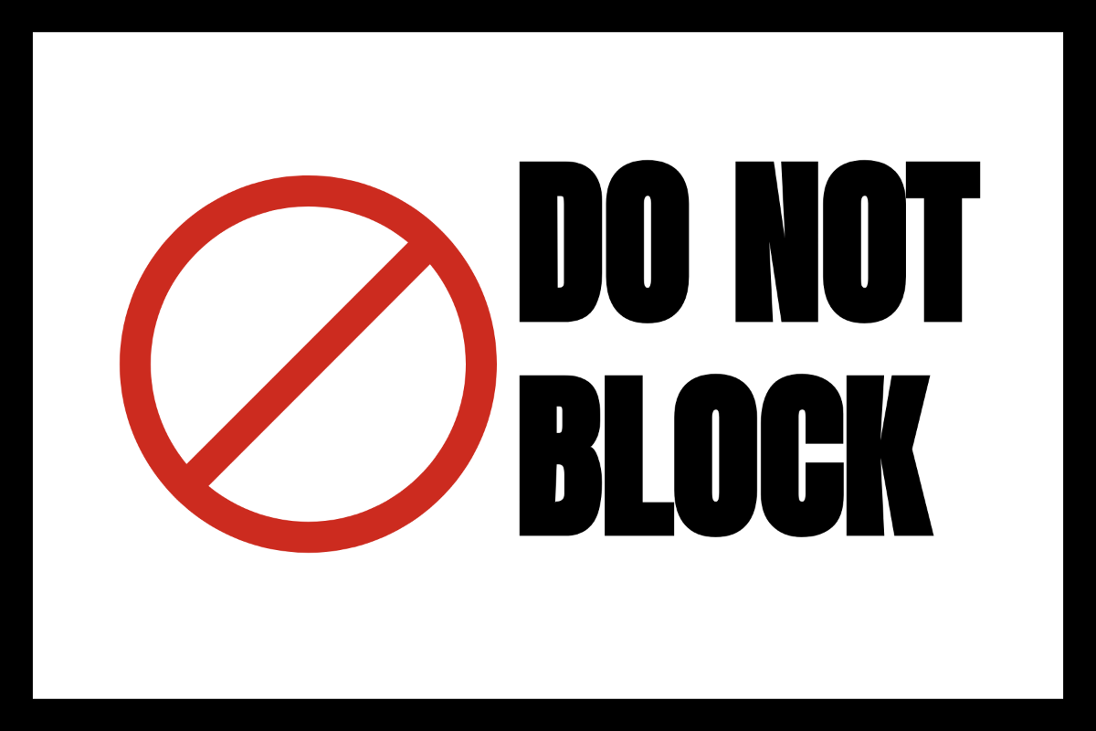 Free Do Not Block Template to Edit Online