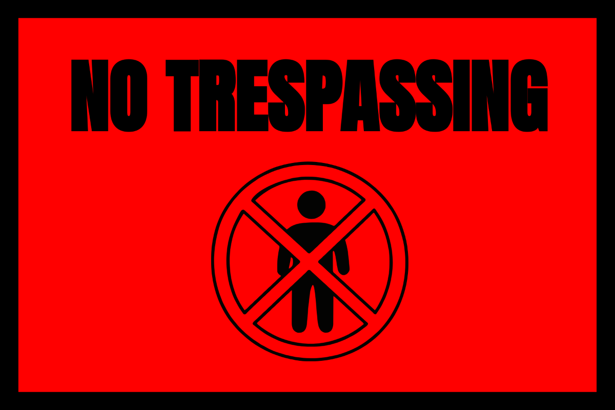 Free No Trespassing Template to Edit Online