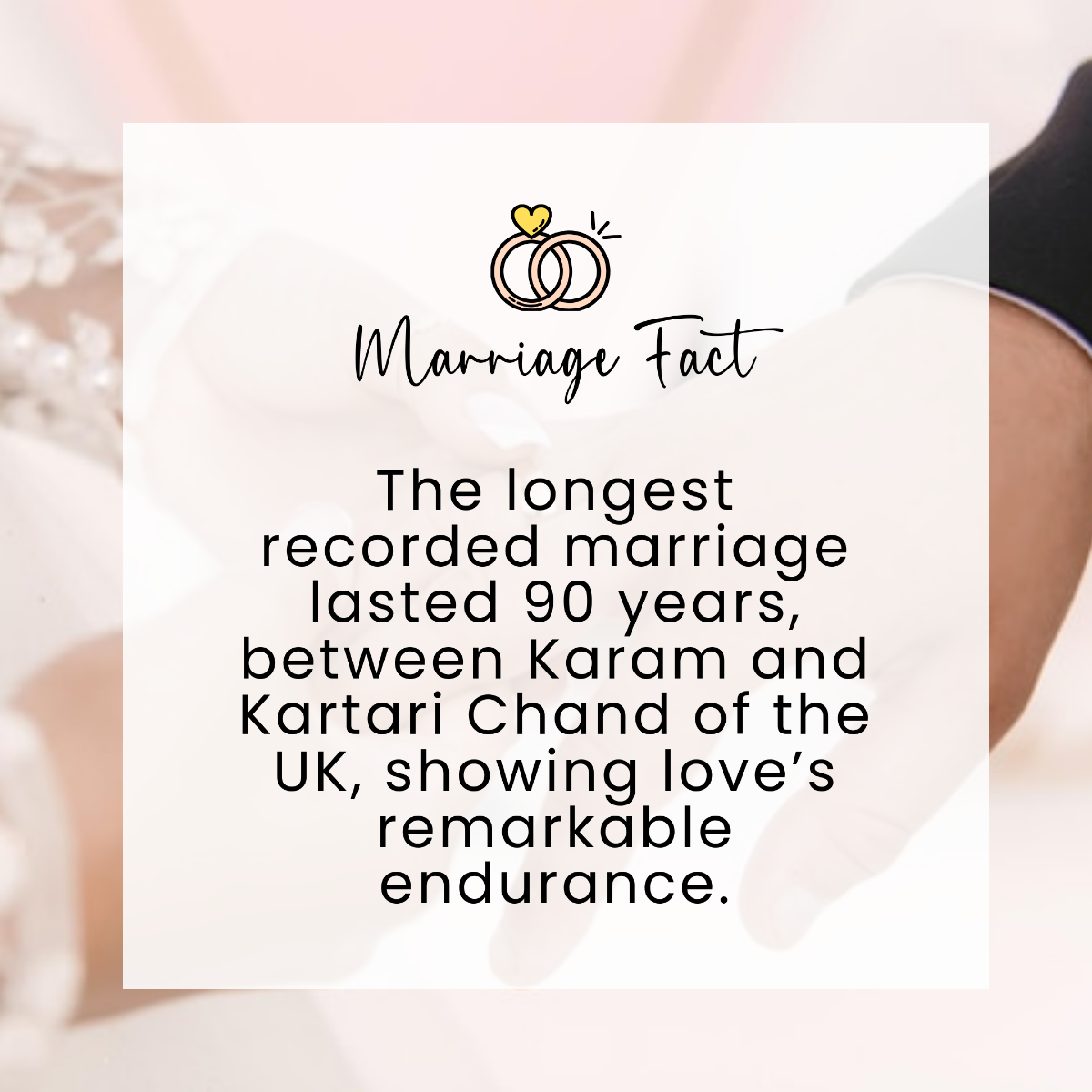 Free Marriage Factoid Template to Edit Online