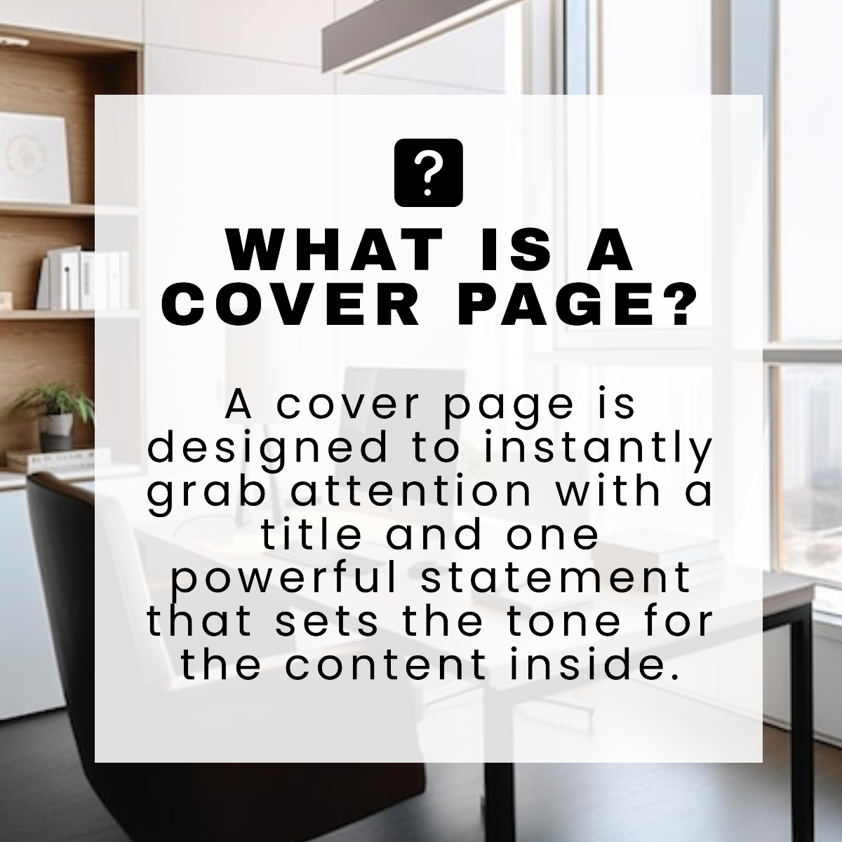 Free Factoid Cover Page Template to Edit Online