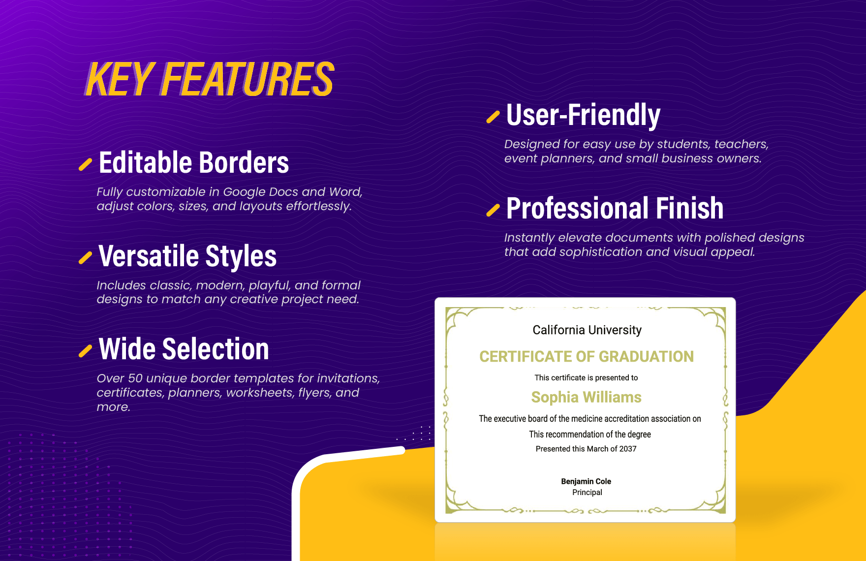 50+ Decorative Border Template Bundle