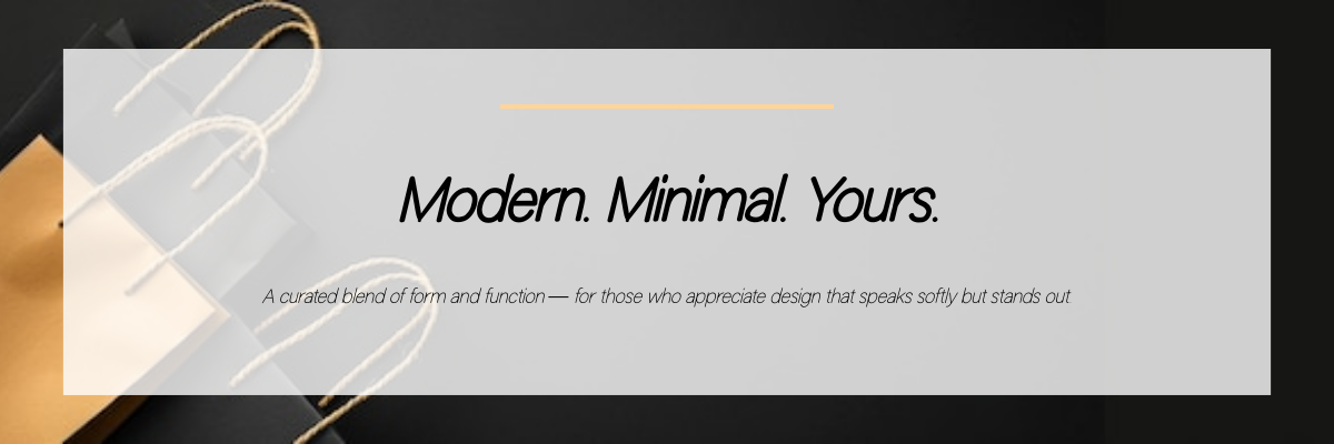 Free Minimallist Shopify Banner Template to Edit Online
