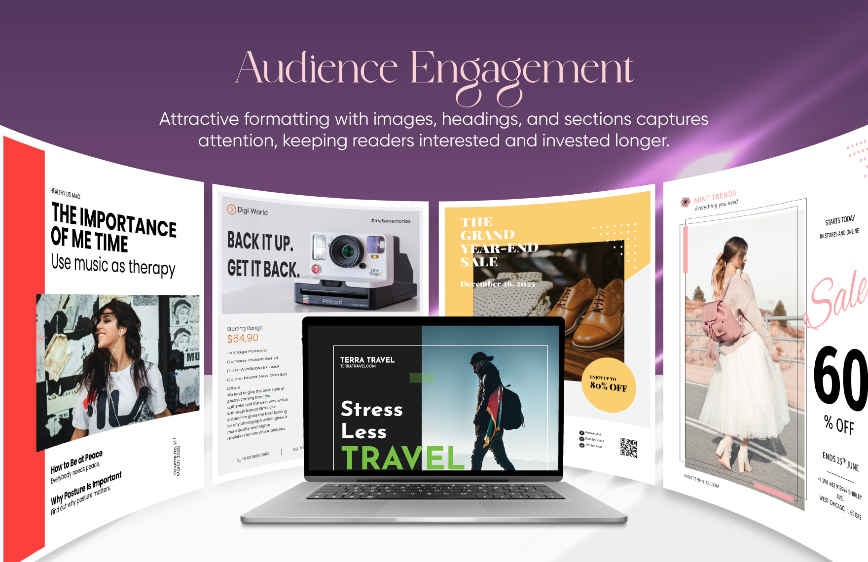 50+ Fashion Magazine Template Bundle