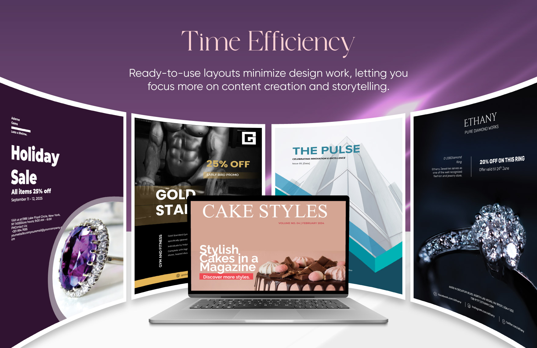 50+ Fashion Magazine Template Bundle