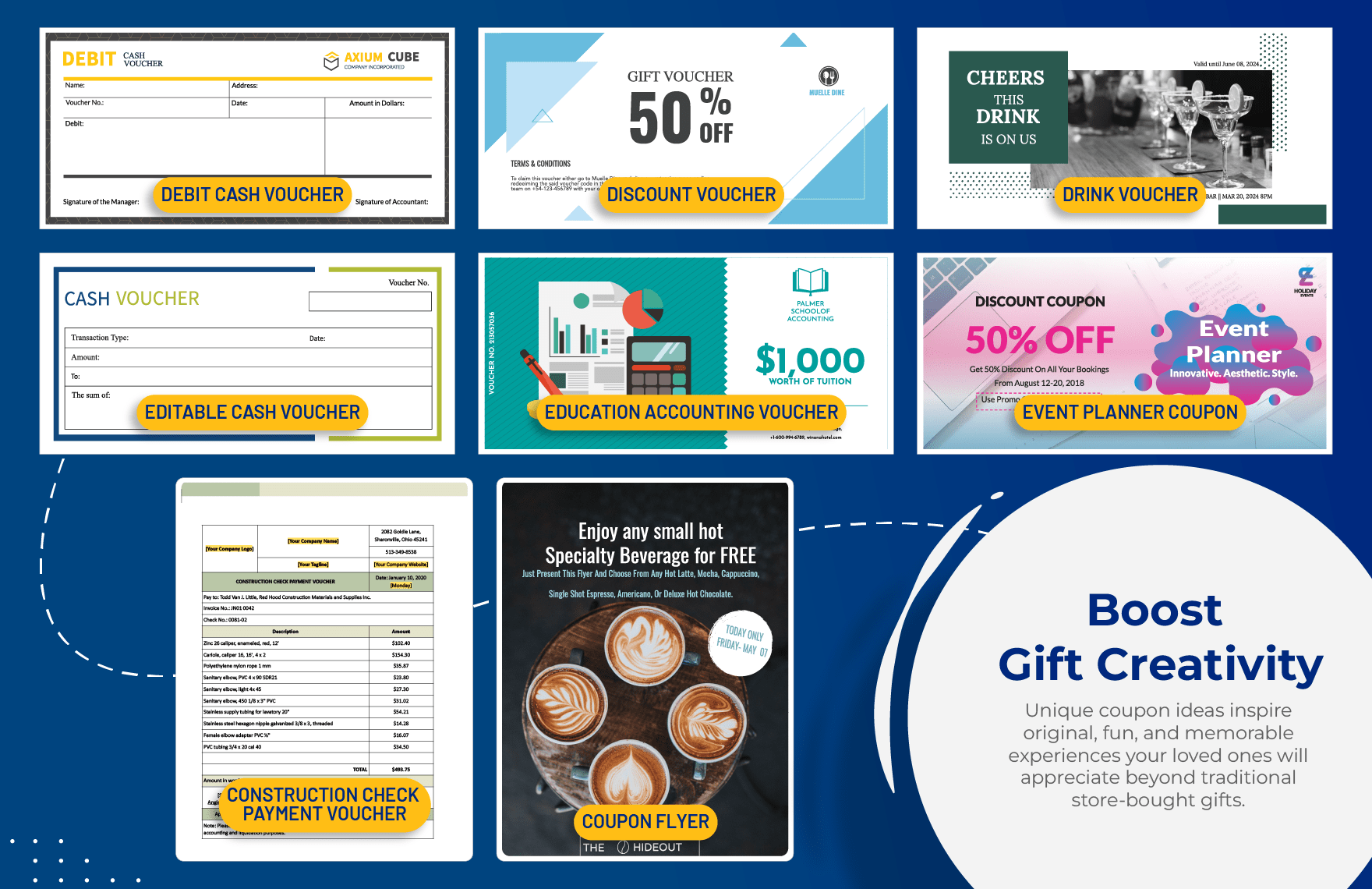 40+ Printable Coupon Book Template Bundle