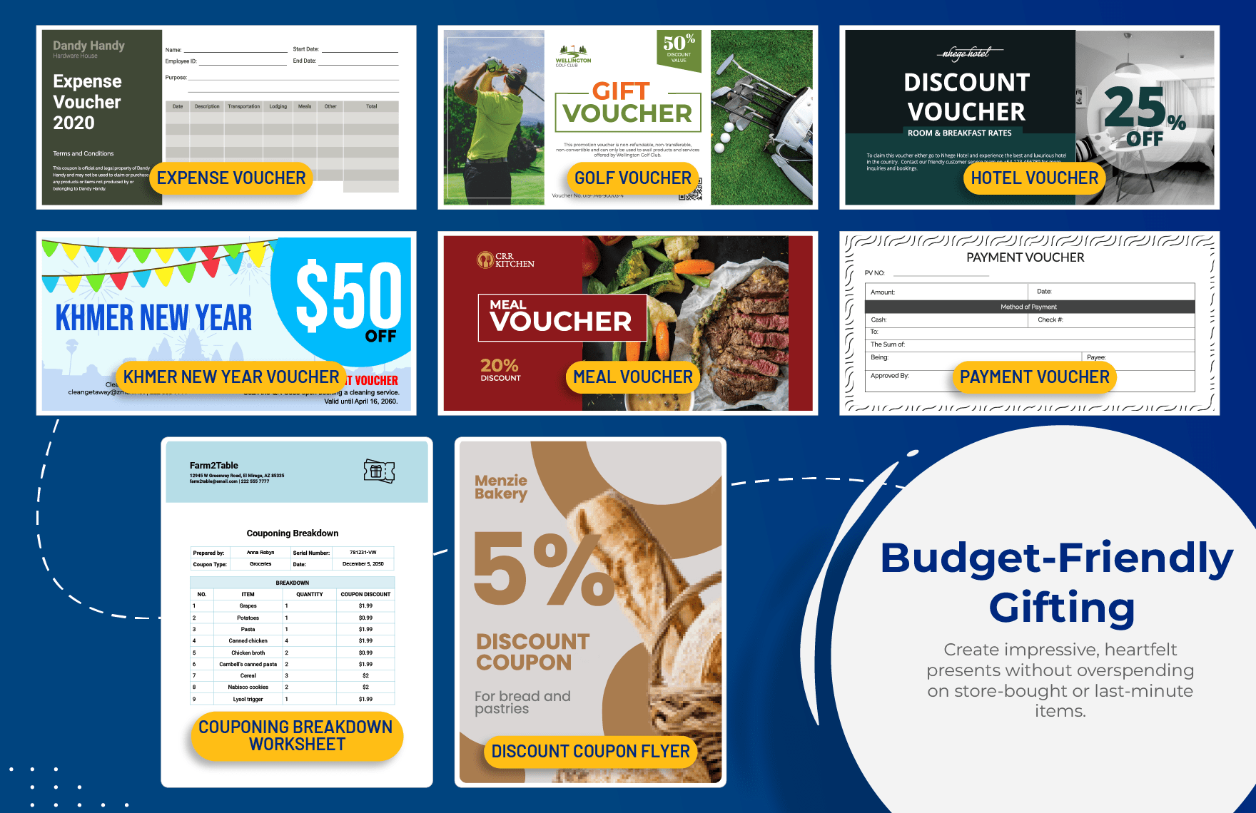 40+ Printable Coupon Book Template Bundle