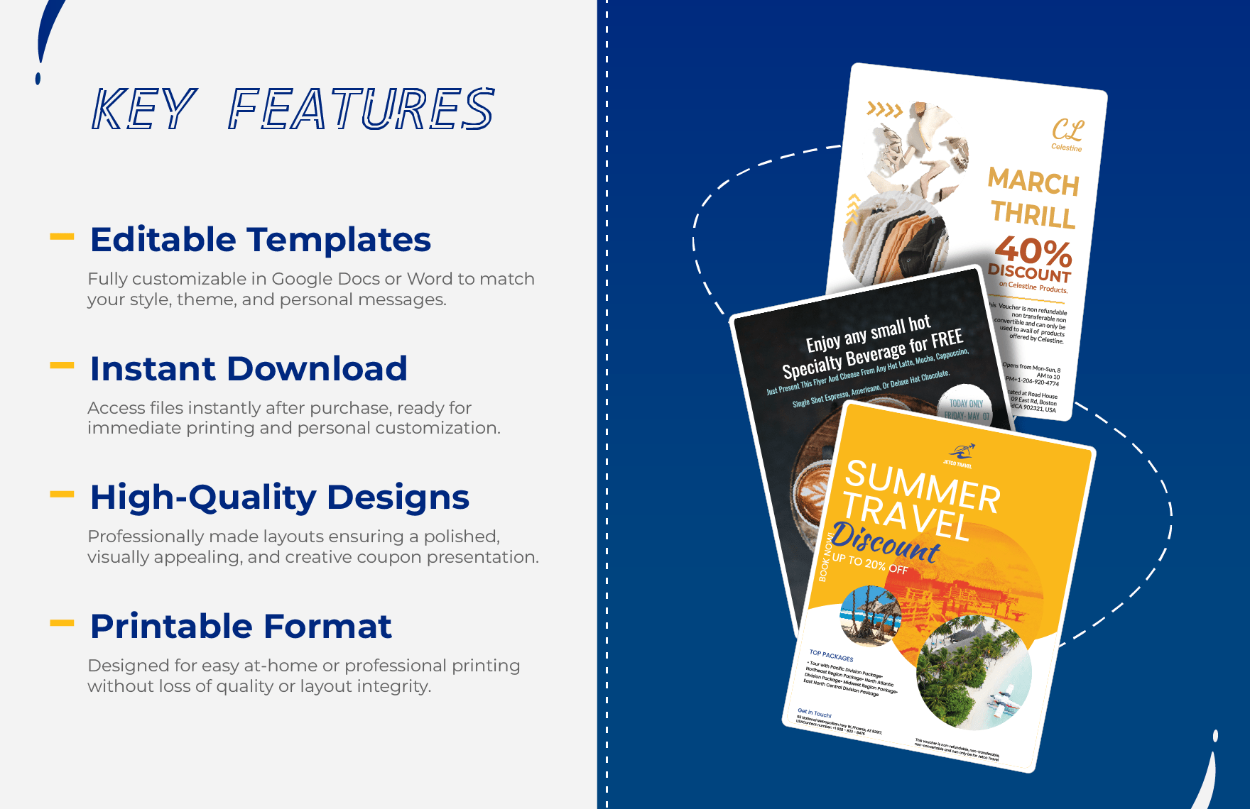 40+ Printable Coupon Book Template Bundle