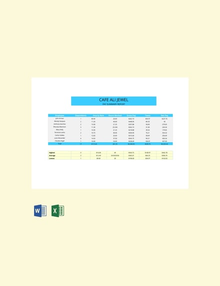 pay stub template free for mac