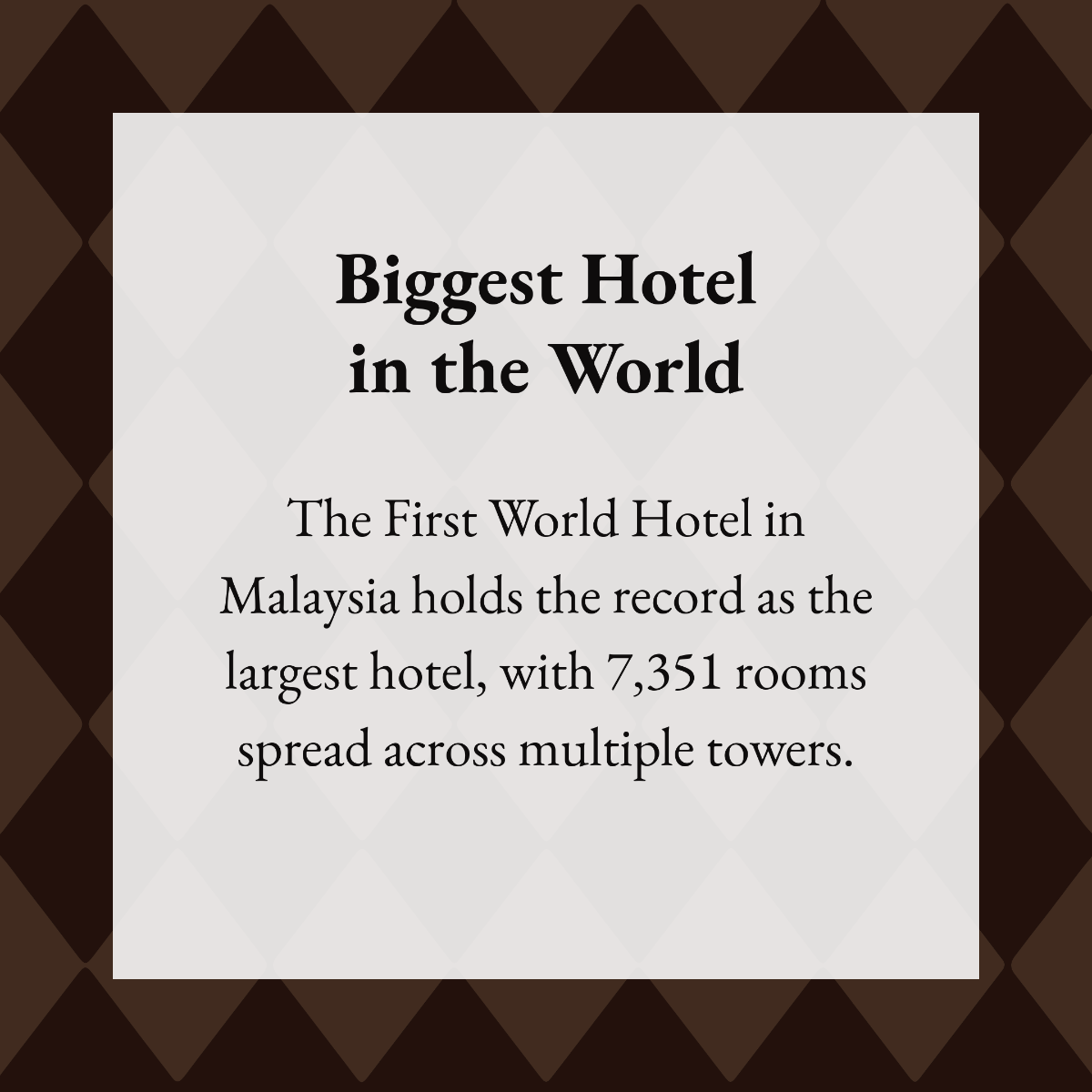 Free Hotel Factoid Template to Edit Online