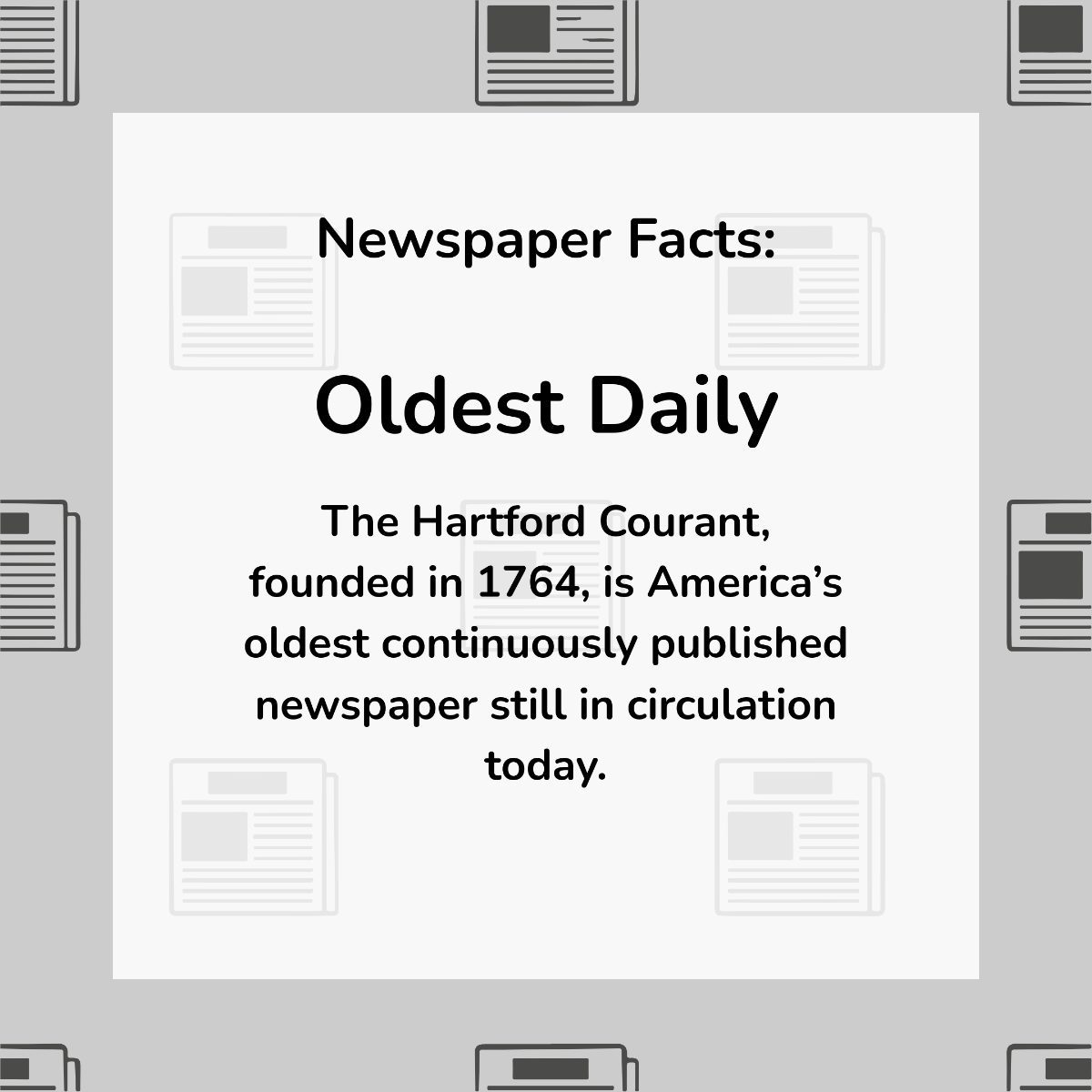 Free Newspaper Factoid Template to Edit Online