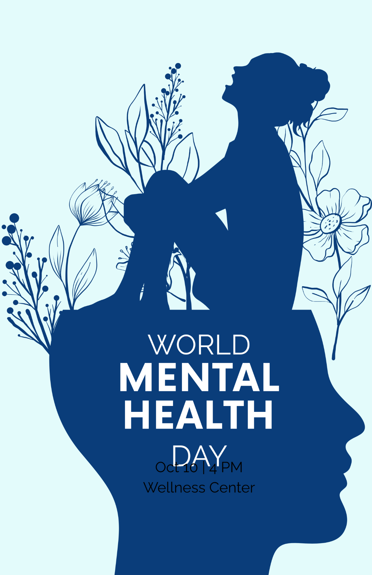 Free Professional World Mental Health Day Forum Template to Edit Online
