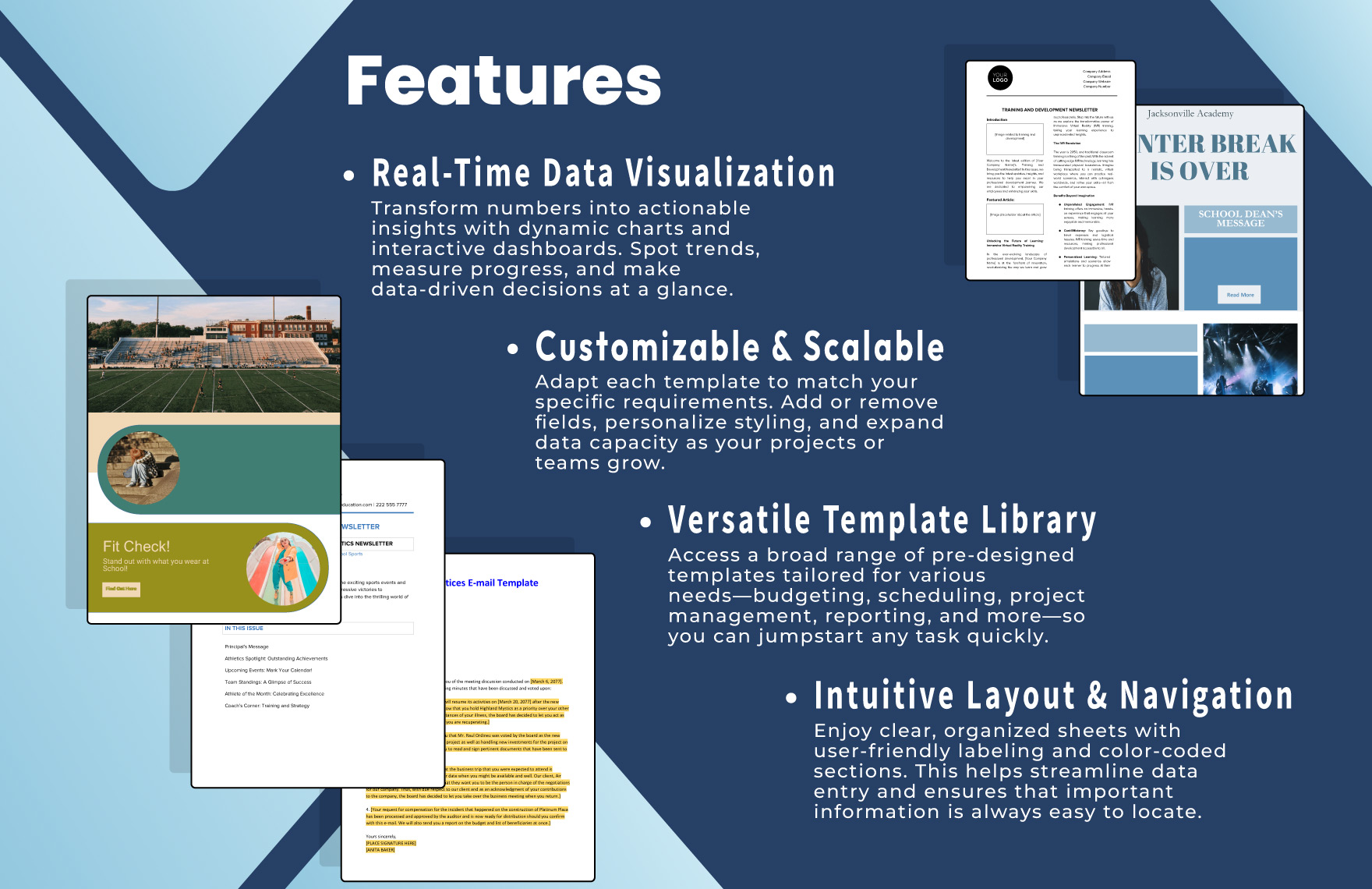 35+ Corporate Newsletter Template Bundle