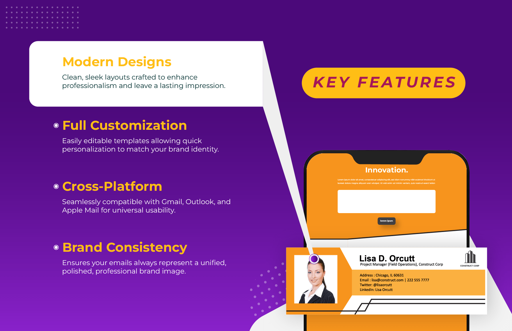 20+ Professional Email Signature Template Bundle