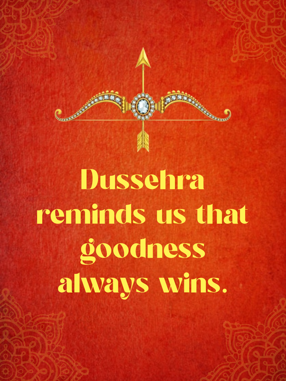 Free Creative Dussehra in English Template to Edit Online