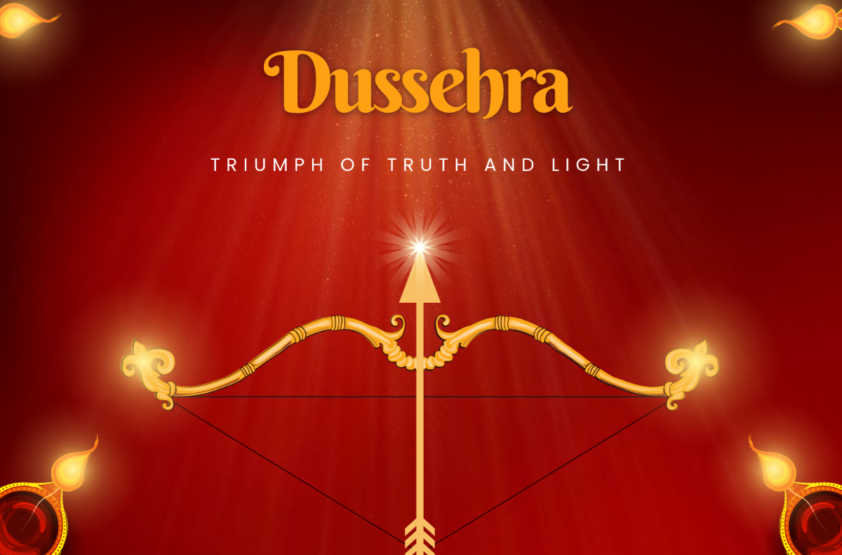 Free Dussehra Header Banner Template to Edit Online