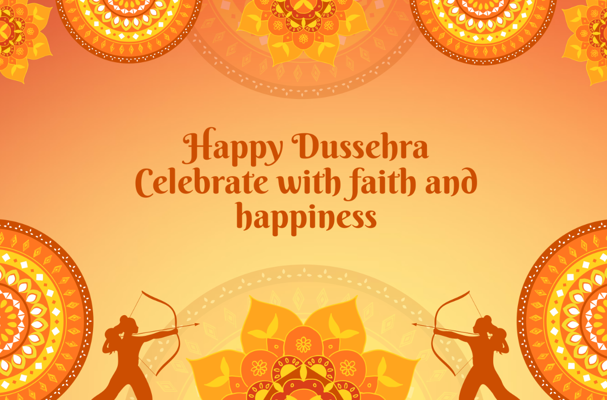 Free Dussehra Social Media Banner Template to Edit Online