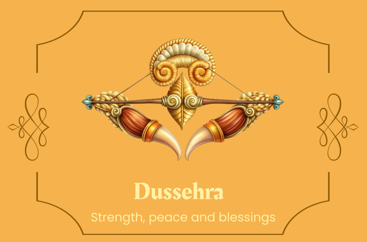 Free Elegant Dussehra Banner Template to Edit Online