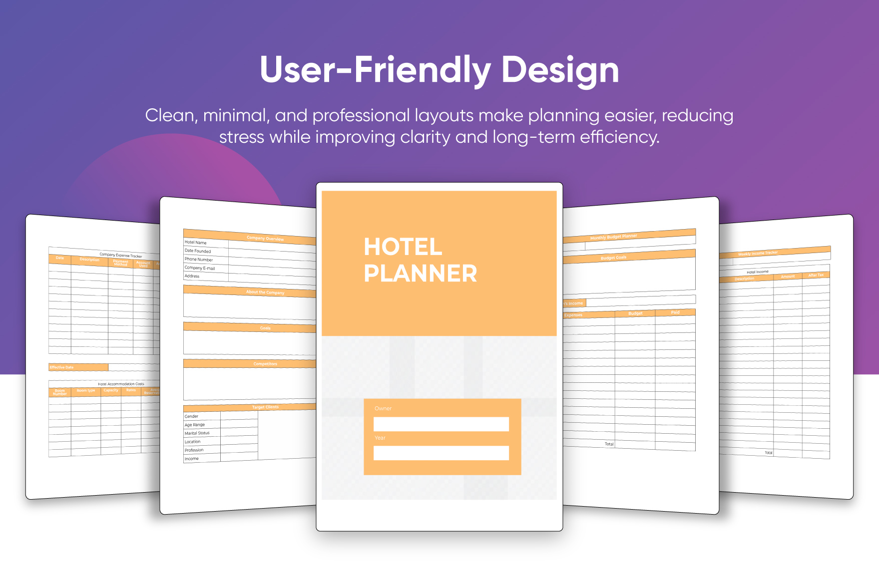 30+ Printable Planner Template Bundle