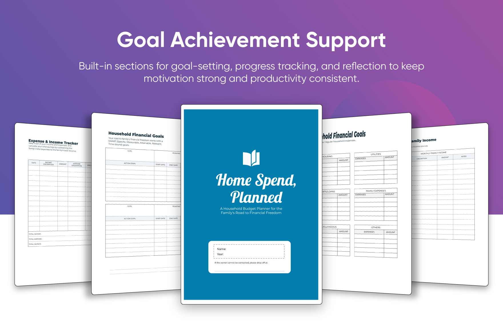 30+ Printable Planner Template Bundle