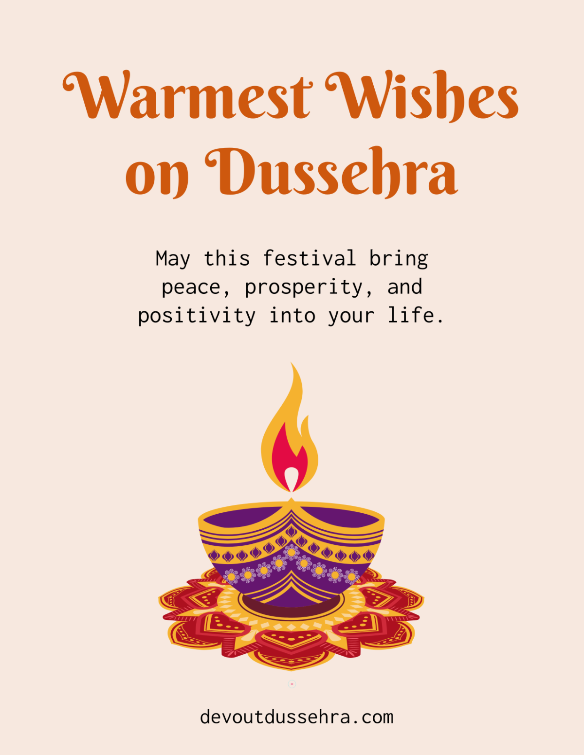 Free Shubhkamnaye Dussehra Flyer Template to Edit Online