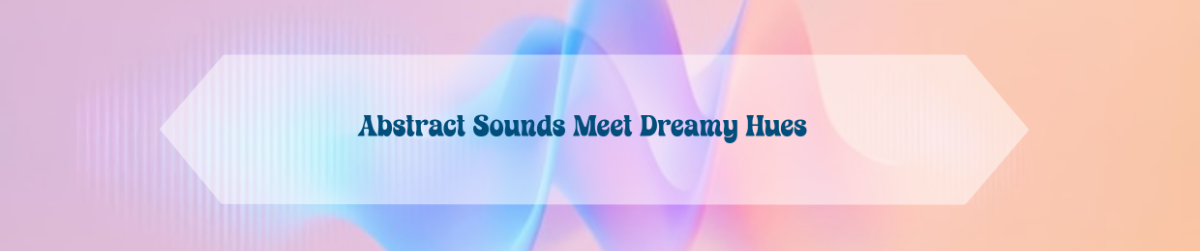 Free Abstract Gradient Soundcloud Banner Template to Edit Online