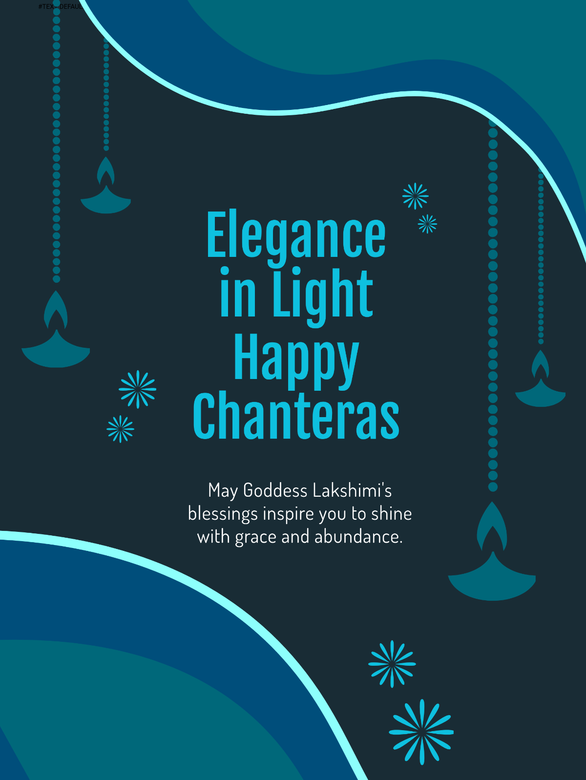 Free Elegant Dhanteras Template to Edit Online