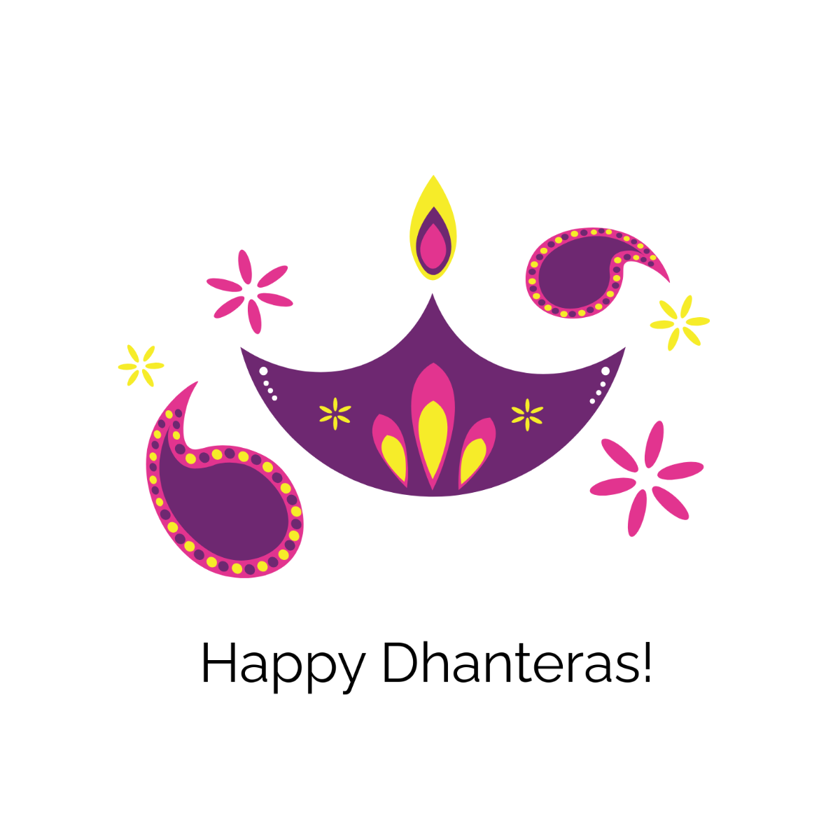 Free Creative Dhanteras Clipart Template to Edit Online