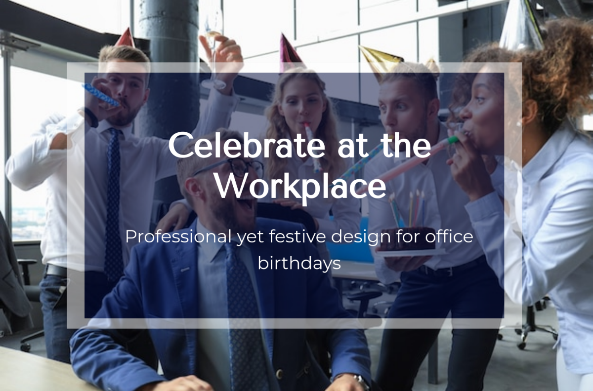 Free Office Birthday Banner Template to Edit Online