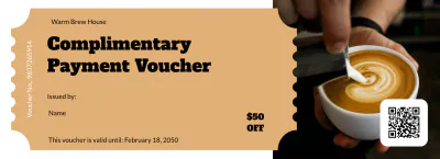Free Complimentary Payment Voucher Template to Edit Online