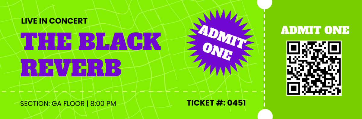 Free Rock Concert Ticket Template